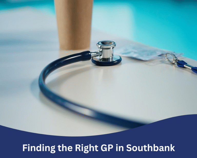 Stethoscope on clinic desk at Capstone Medical – GP Southbank