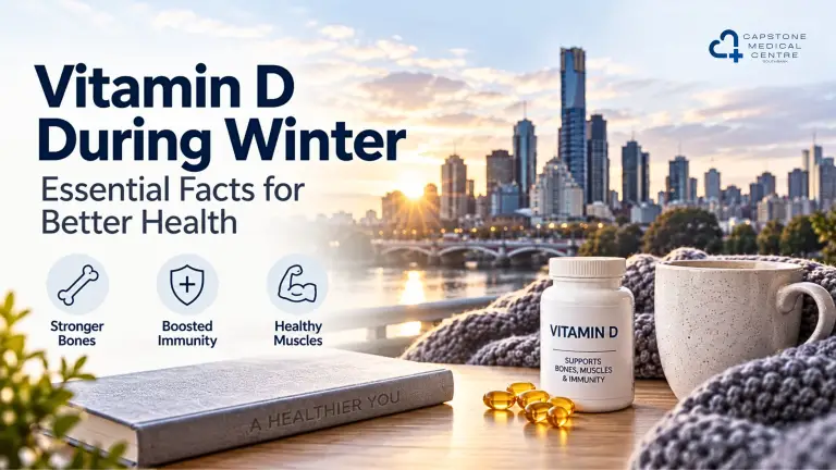 Vitamin D during winter health information – Capstone Medical Centre Southbank